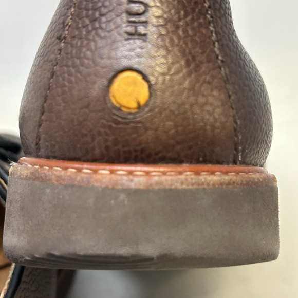 Samuel Hubbard Brown Pebble Leather Oxford Shoes Men's 12 M Highlander - Picture 5 of 8